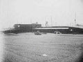 hangar aircraft runway1980s 1990s A4 Photo Print