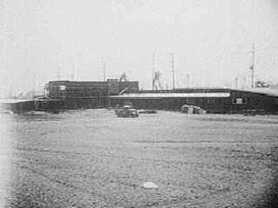 hangar aircraft runway1980s 1990s A4 Photo Print