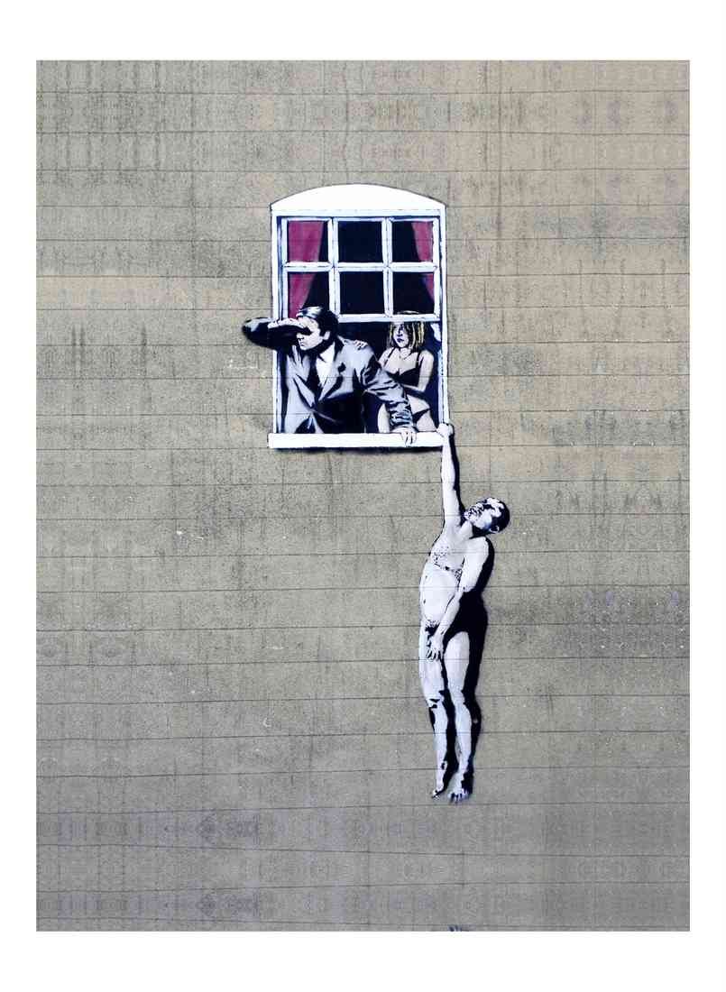 hanging from Window PLUS 1520 light A4 Photo Print