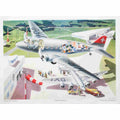 hans erni avion de transport verkehrsflugzeug 1941 9 Advert A4 Photo Print