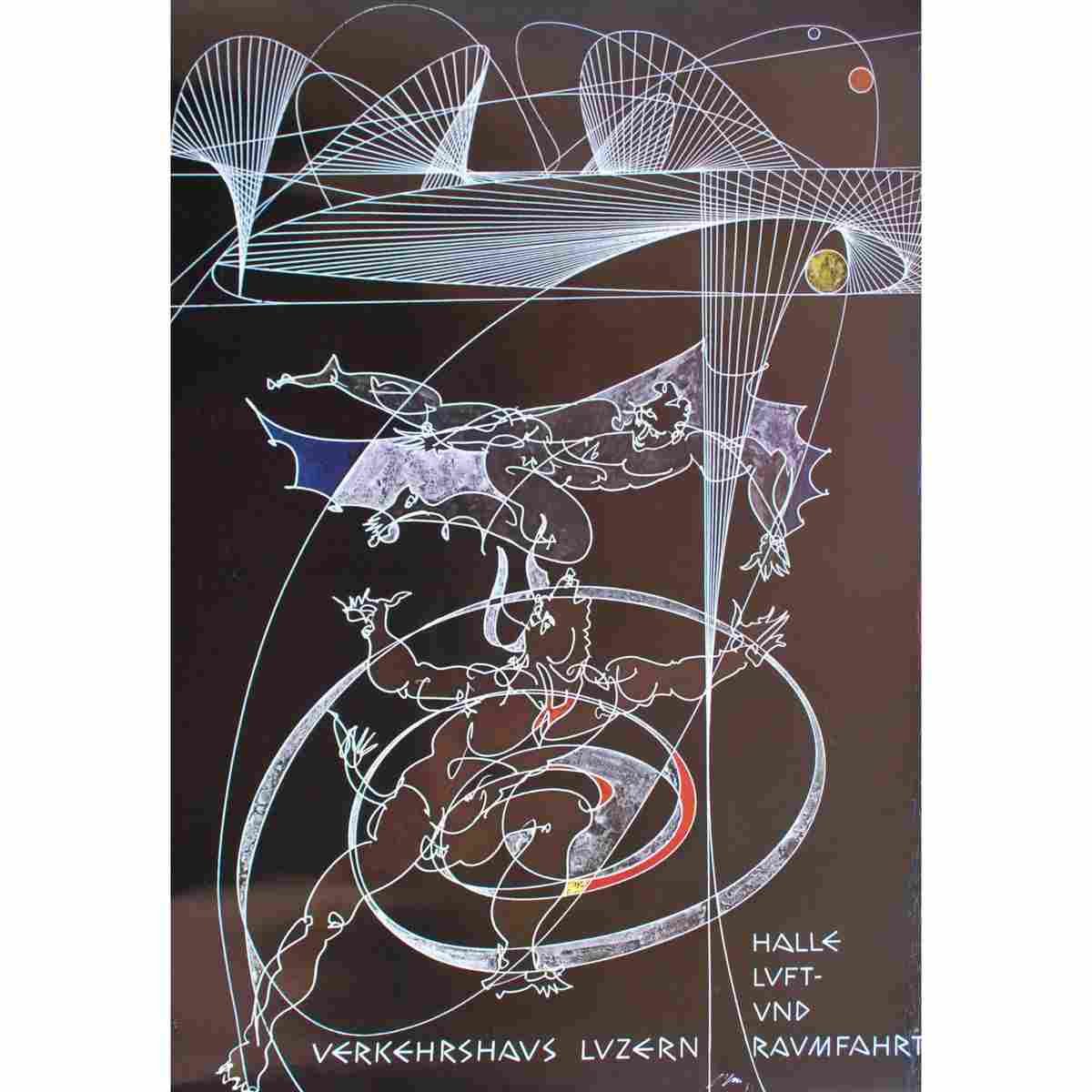hans erni knie 1989 109 Advert A4 Photo Print