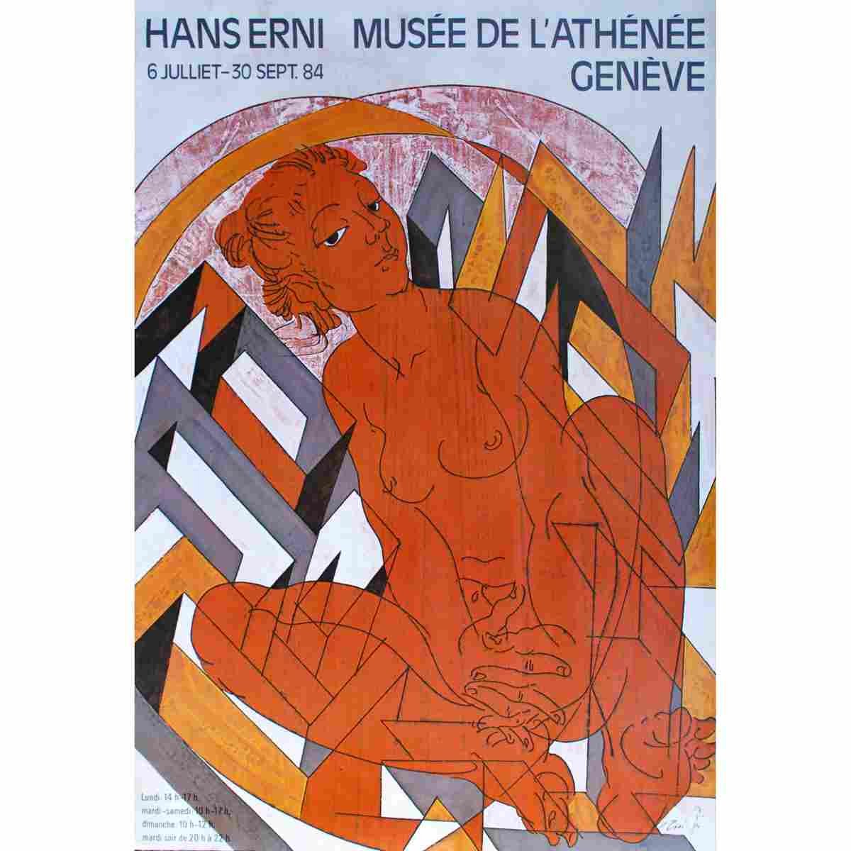 hans erni knie 1989 117 Advert A4 Photo Print