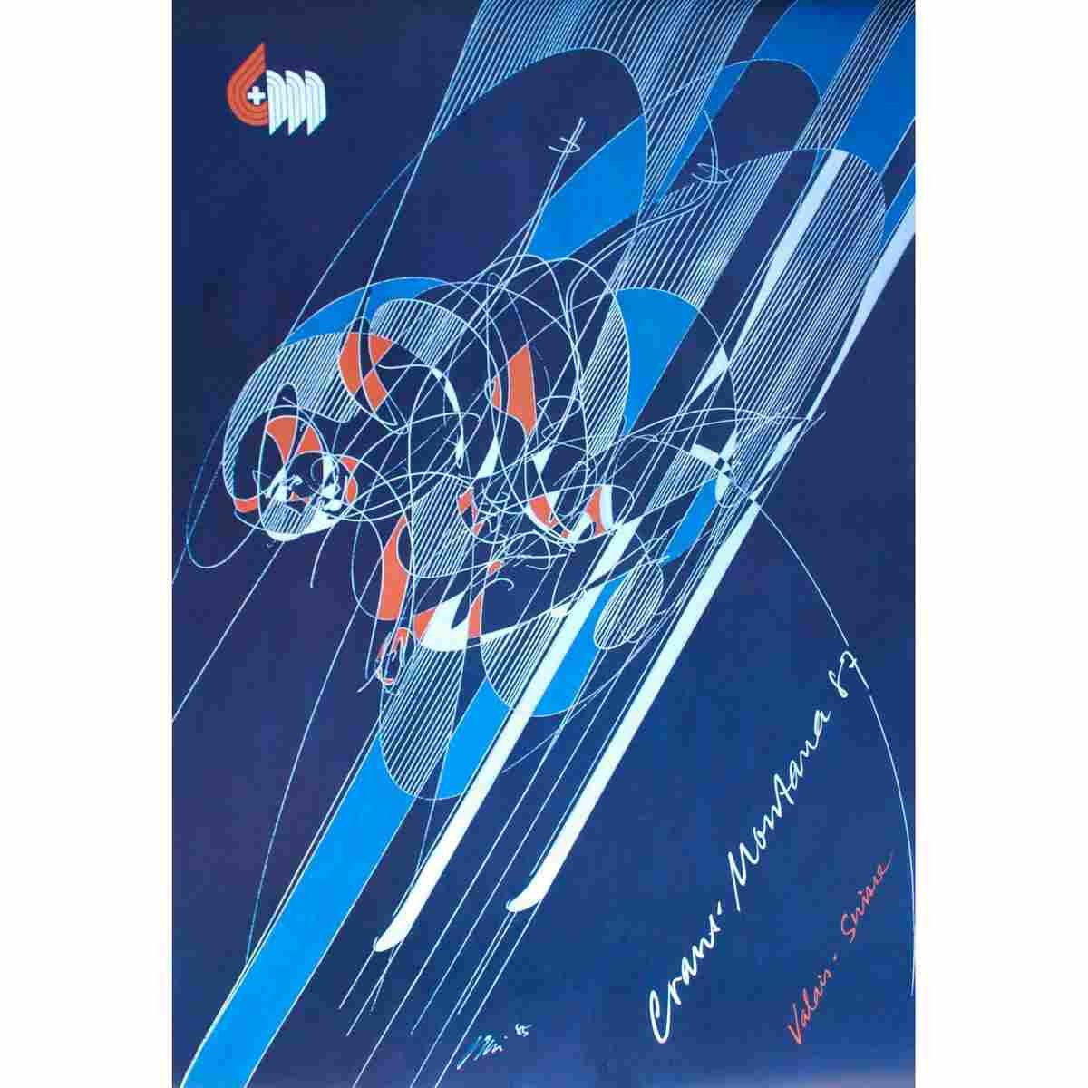 hans erni knie 1989 29 Advert A4 Photo Print
