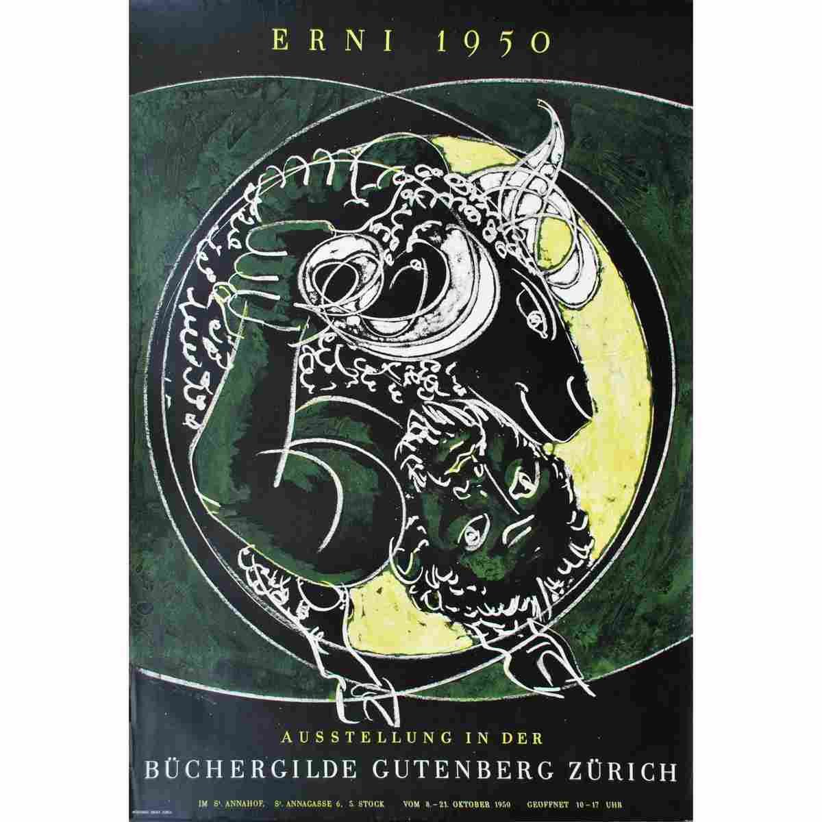 hans erni knie 1989 73 Advert A4 Photo Print