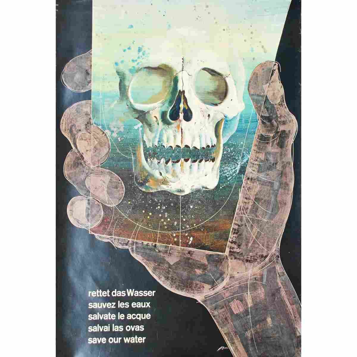 hans erni knie 1989 89 Advert A4 Photo Print
