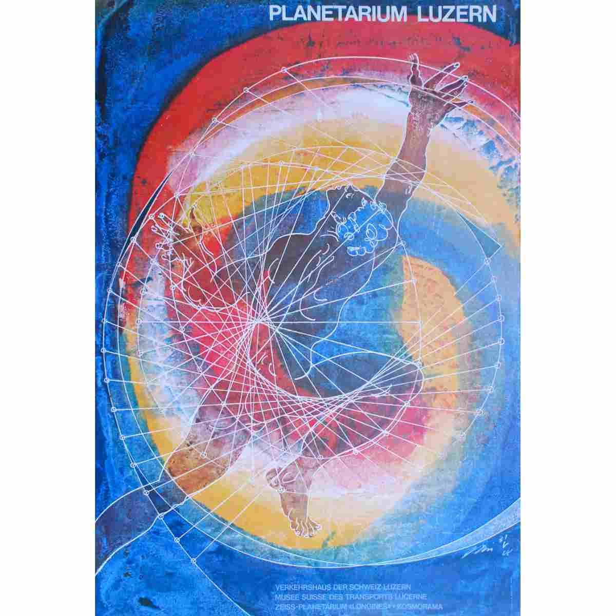 hans erni knie 1989 97 Advert A4 Photo Print