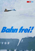 hans rausser piste libre cff 1980 5 Advert A4 Photo Print