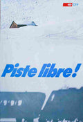 hans rausser piste libre cff 1980 9 Advert A4 Photo Print