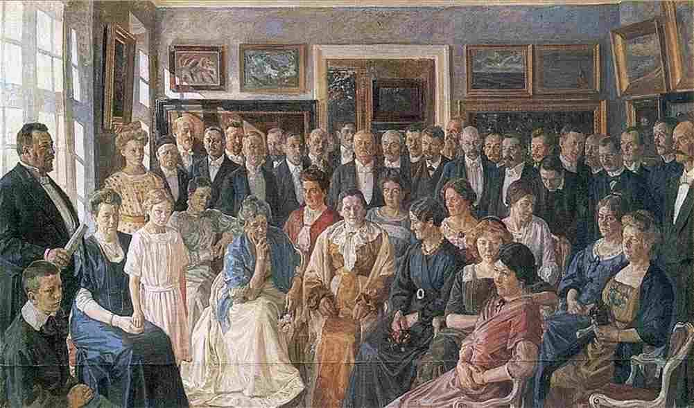 hansp Faaborg Museum Inauguration Art A4 Photo Print