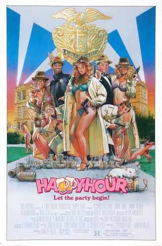happy hour  01 film star poster A4 Photo Print