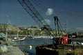 harbor crane san 1980s 1990s A4 Photo Print