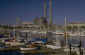 harbor power boats 1980s 1990s A4 Photo Print