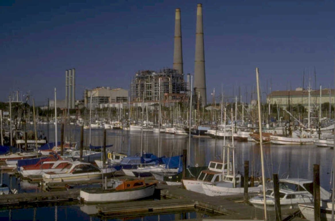 harbor power boats 1980s 1990s A4 Photo Print