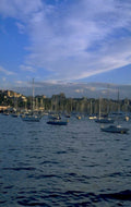 harbor sailboats boston 1980s 1990s A4 Photo Print