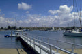 harbor sailboats dock 1980s 1990s A4 Photo Print