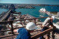 harbour bridge workers1980s 1990s A4 Photo Print