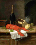 harnett lobster and le figaro Art A4 Photo Print