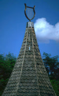 harp pyramid stowe Vintage A4 Photo Print