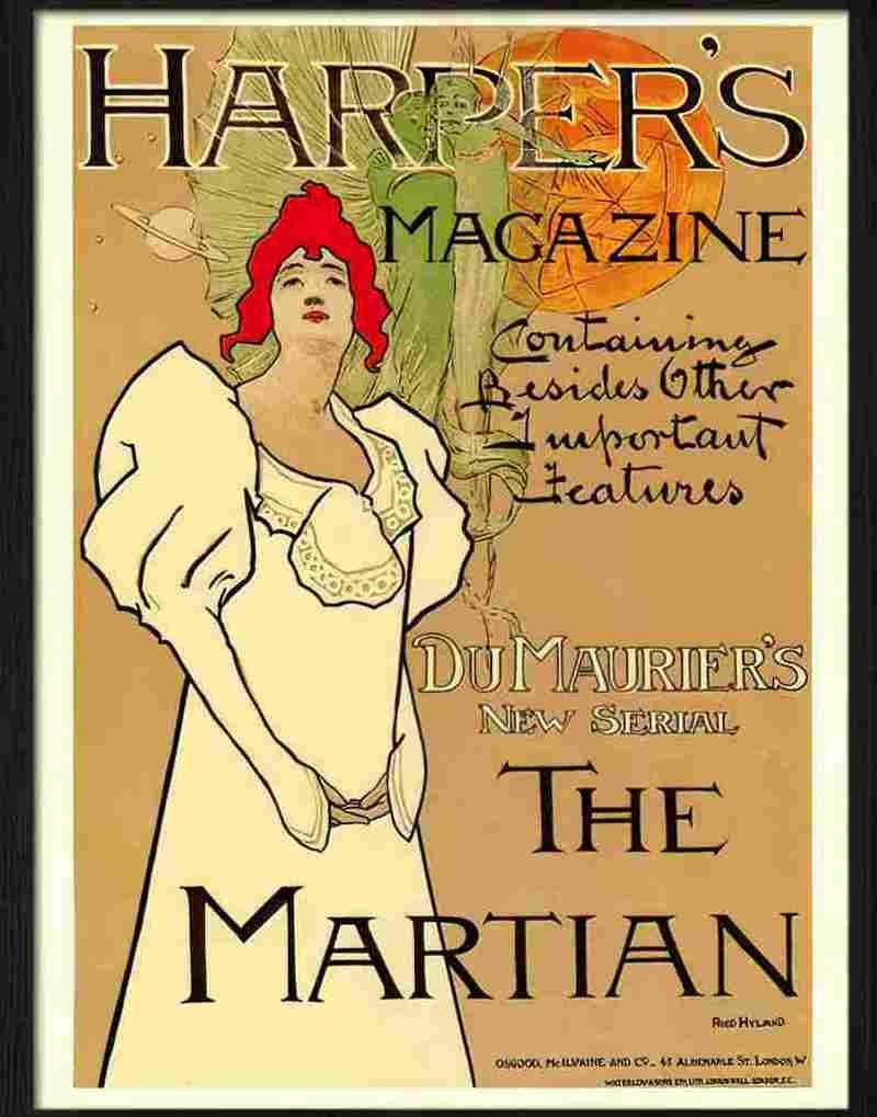 harpers magazine fred hyland 1898 Advert A4 Photo Print