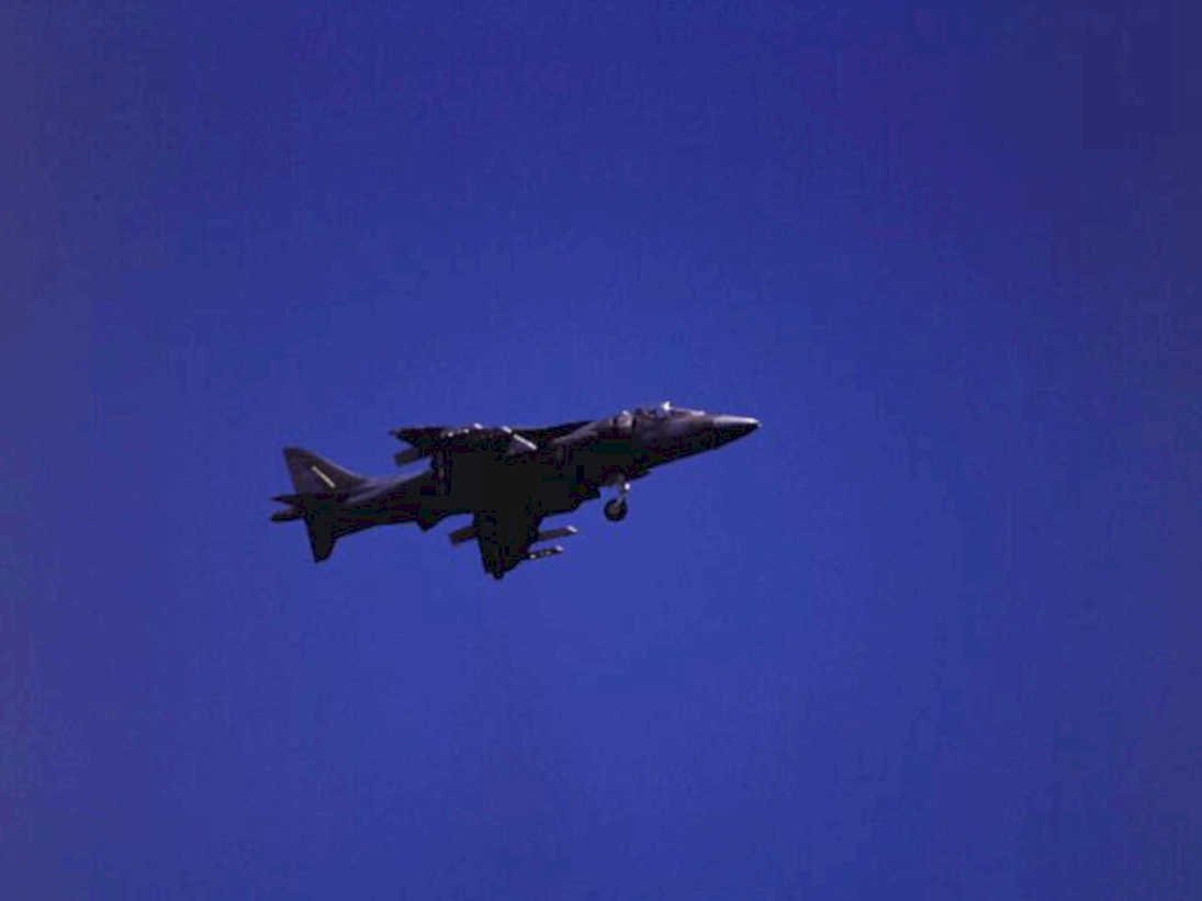 harrier gr5 landing1980s 1990s A4 Photo Print