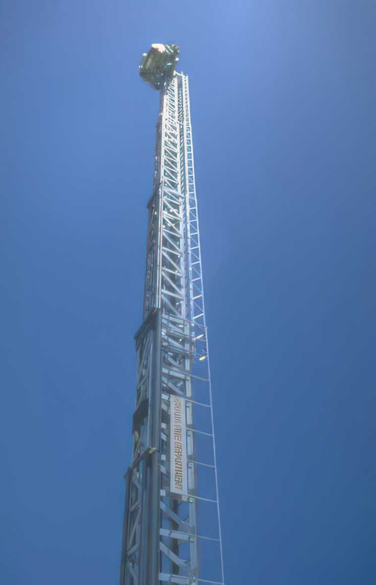 harrison heights tower Vintage A4 Photo Print