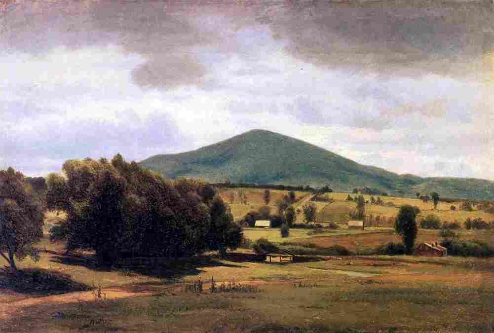 hart william View of New Hampshire Art A4 Photo Print