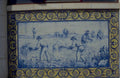 harvest scene mural 1980s 1990s A4 Photo Print