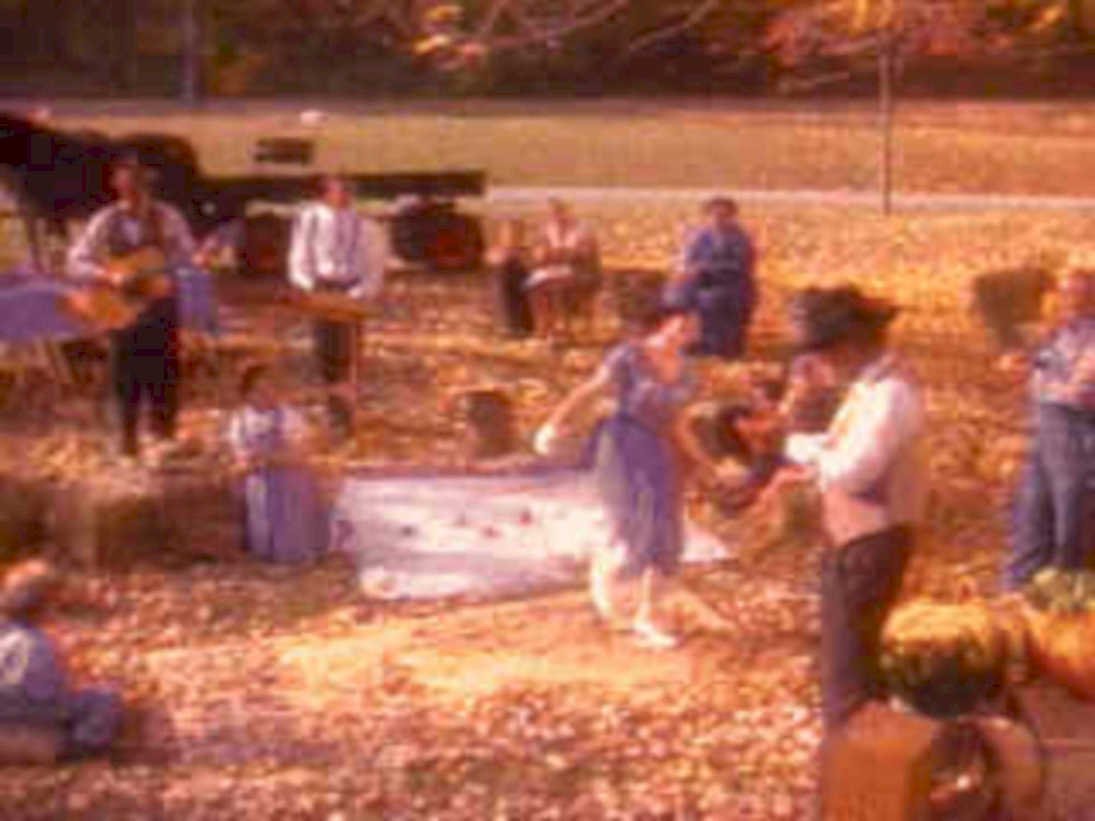 harvest square dance1980s 1990s A4 Photo Print