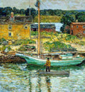 hass Oyster Sloop Art A4 Photo Print