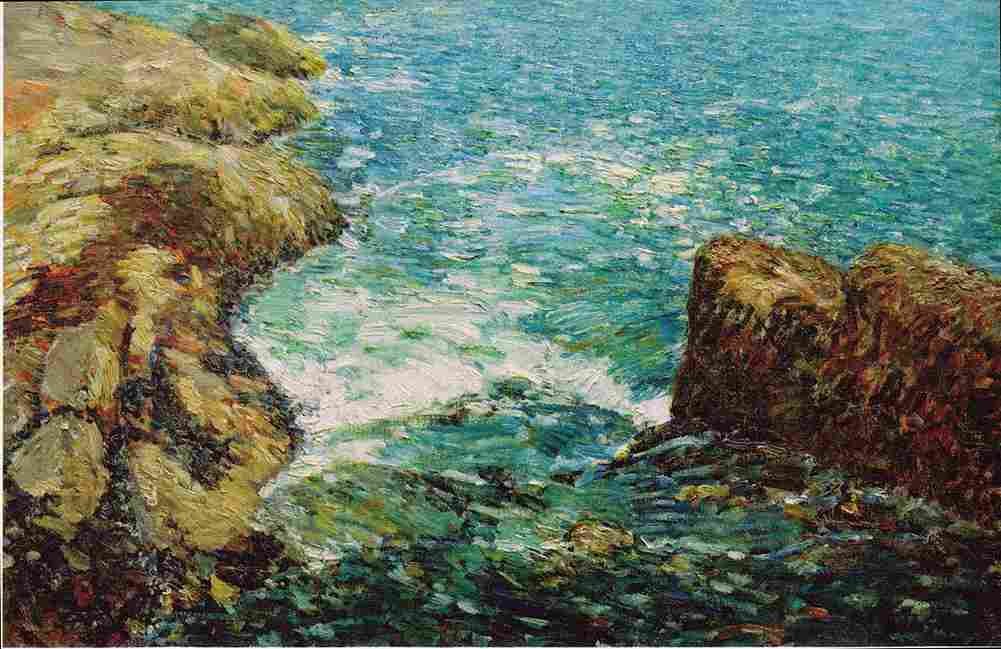 hass Surf and Rocks Art A4 Photo Print