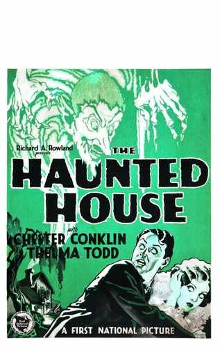 haunted house 1928  01 film star poster A4 Photo Print
