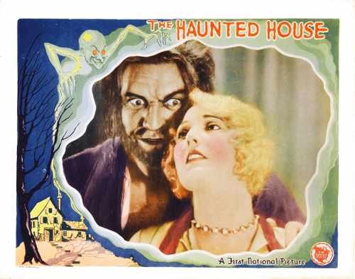 haunted house 1928 lc 01 film star poster A4 Photo Print