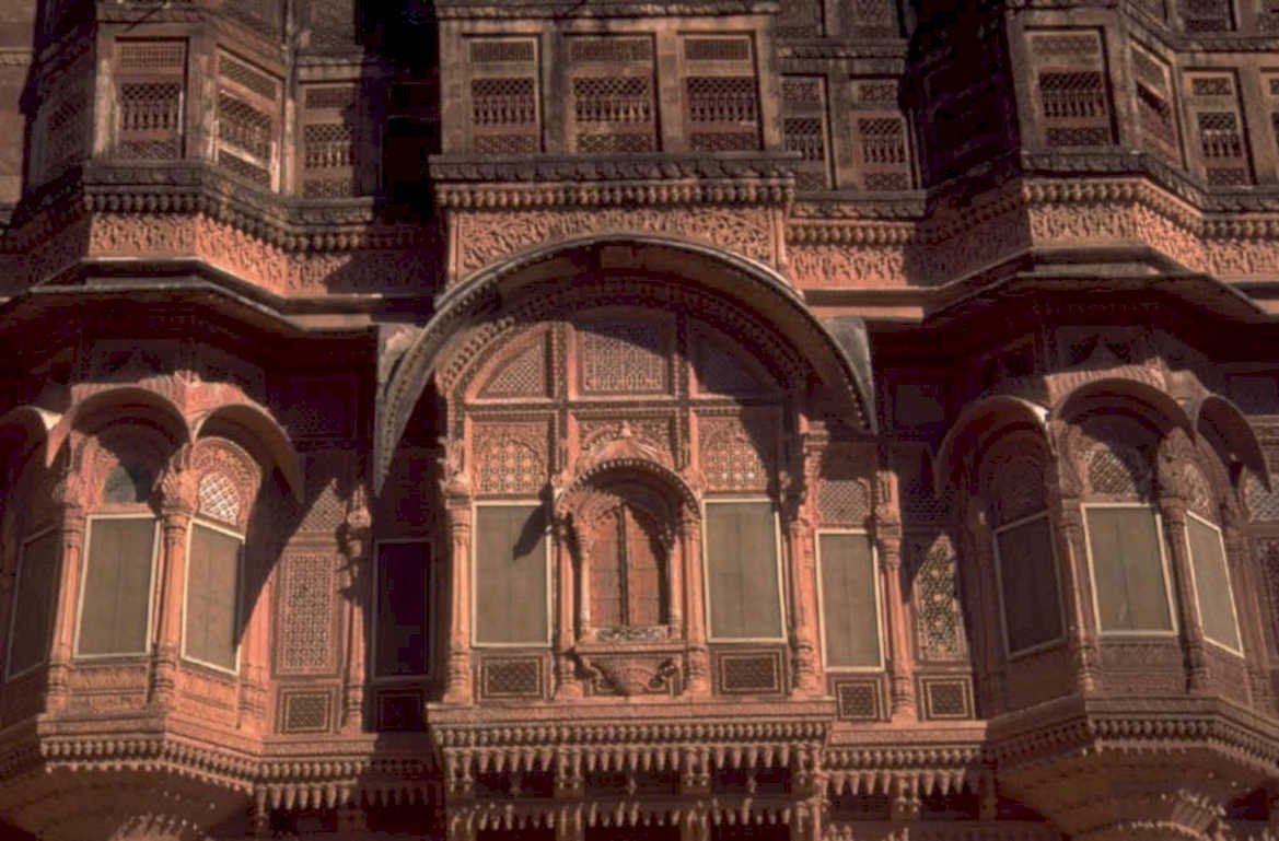 hawa mahal facade 2 1980s 1990s A4 Photo Print