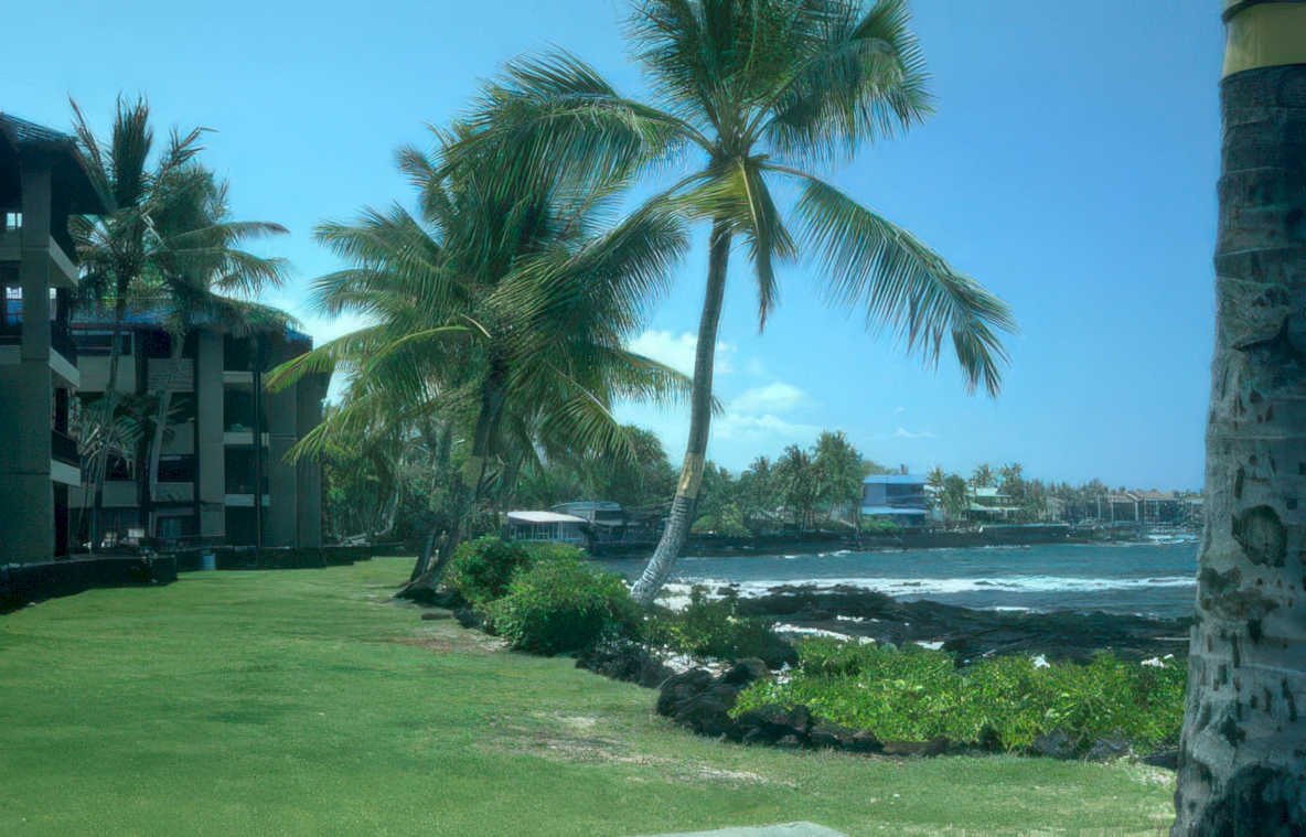hawaii beach maui Vintage A4 Photo Print
