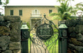 hawaii gate estate Vintage A4 Photo Print