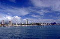 hawaii harbor skyline 1980s 1990s A4 Photo Print