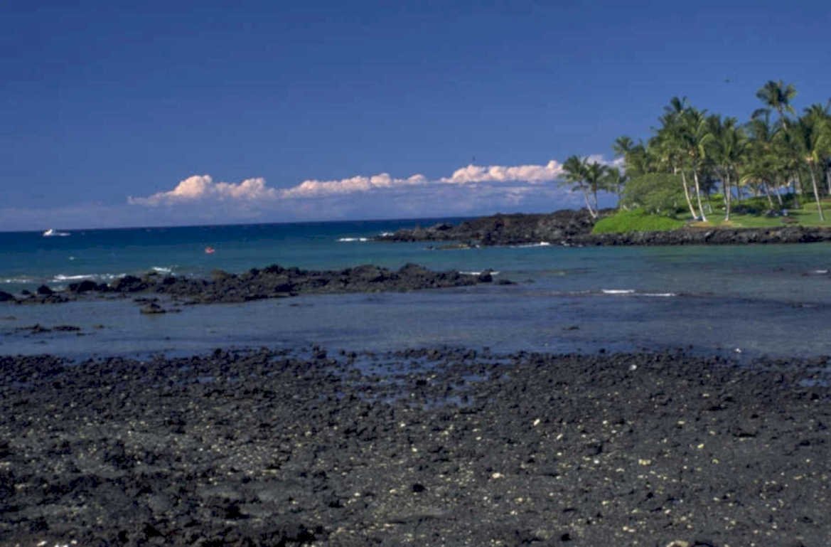 hawaii lava beach 1980s 1990s A4 Photo Print