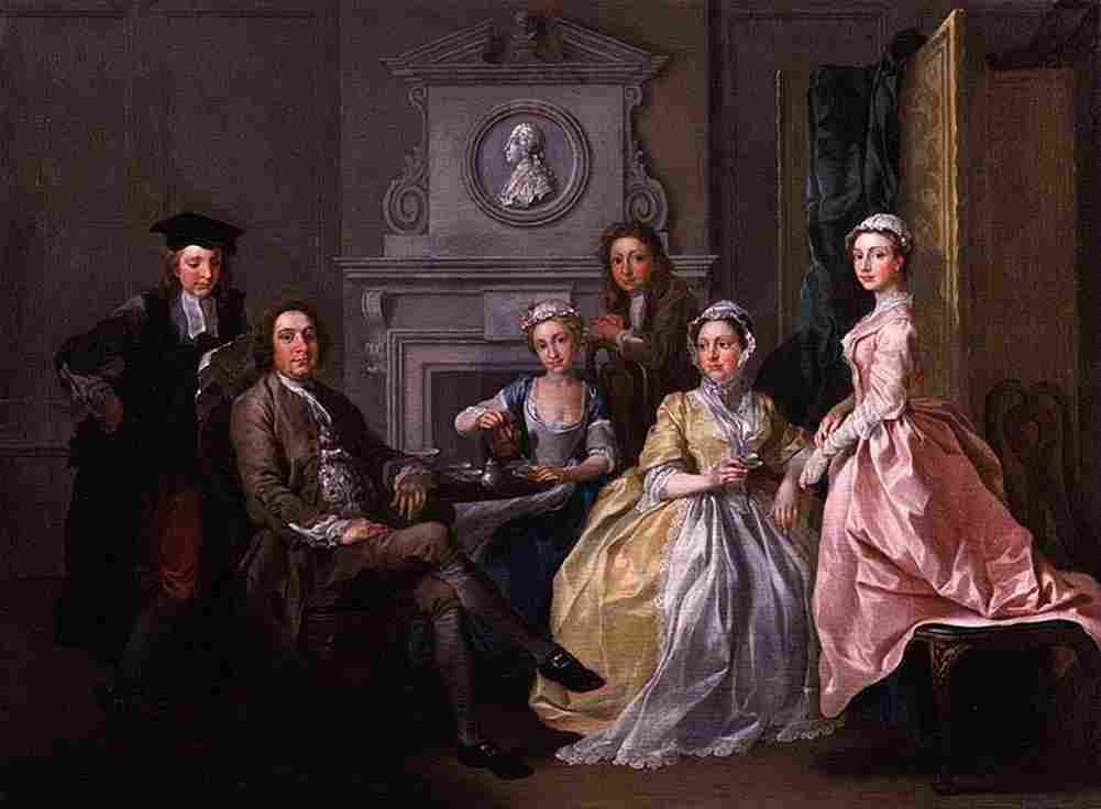 hayman Jonathan Tyers and his Family Art A4 Photo Print