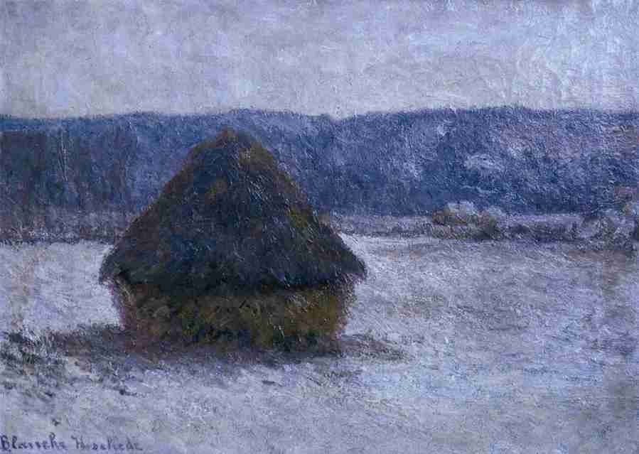 haystack 5 Art A4 Photo Print