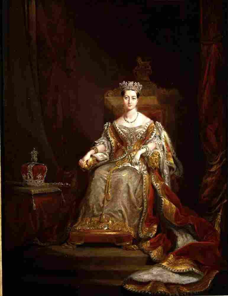 hayt Queen Victoria Art A4 Photo Print