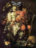 heem A Vanitas Fruit piece Art A4 Photo Print