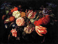 heem Festoon with Flowers and Fruit Art A4 Photo Print