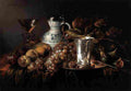 heem Fruit Still Life with a Silver Beaker Art A4 Photo Print