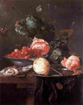 heem Still Life with Fruits Art A4 Photo Print