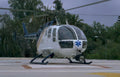 helicopter bell 206 Vintage A4 Photo Print