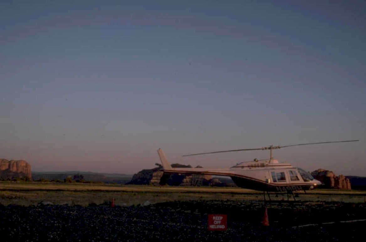 helicopter landing desert 1980s 1990s A4 Photo Print