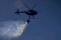 helicopter water drop 1980s 1990s A4 Photo Print