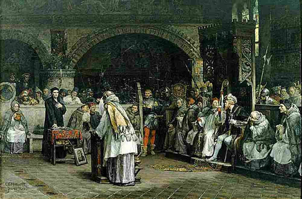 hell Religious Discourse between Olaus Petri and Peder Galle Art A4 Photo Print