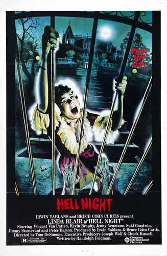 hell night  01 film star poster A4 Photo Print