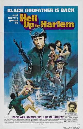 hell up in harlem  01 film star poster A4 Photo Print